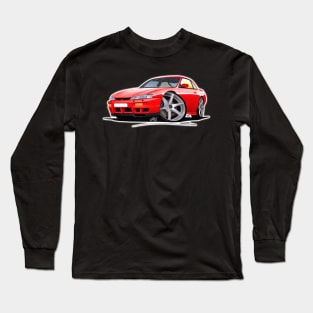 Nissan 200SX S14 Red Long Sleeve T-Shirt